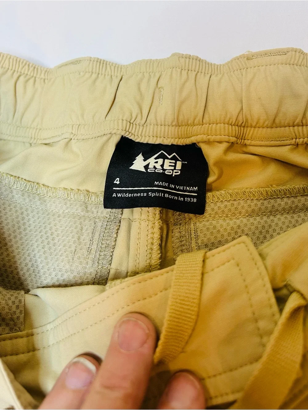 REI versatile khaki